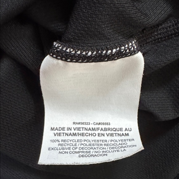 Nike Running Quarter Zip Pullover. Men’s Large. Black - Picture 3 of 4